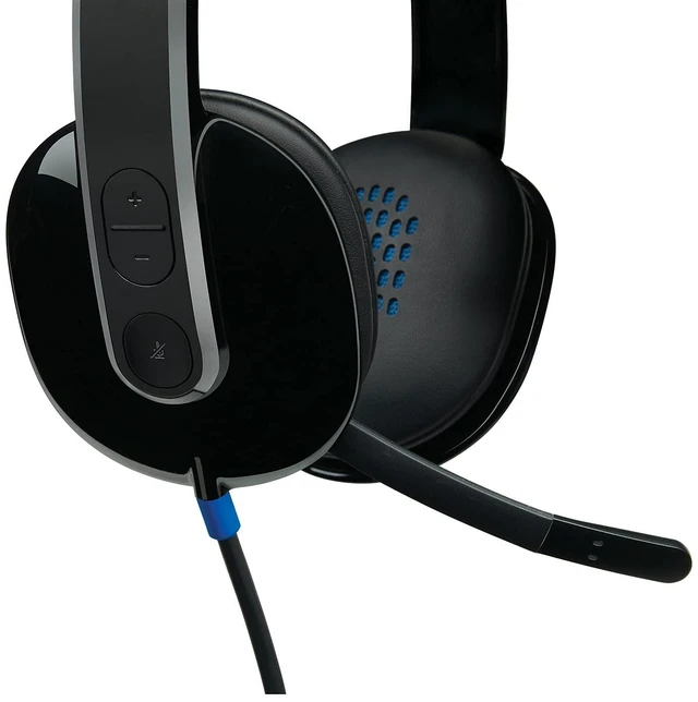 Alt view image 5 of 6 - Logitech H540 Wired Headset for Windows and Mac, USB-A, Black | High-performance, compatible with Windows and Mac, Skype Certified