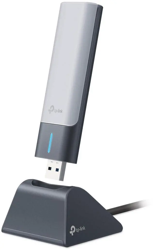 Main image of AX1800 WiFi 6 USB Adapter for Desktop PC (Archer TX21UH) Wireless Network Adapter with 2.4GHz, 5GHz, MU-MIMO, OFDMA, High Gain Dual Band 5dBi Antenna, WPA3, Supports Windows 11/10