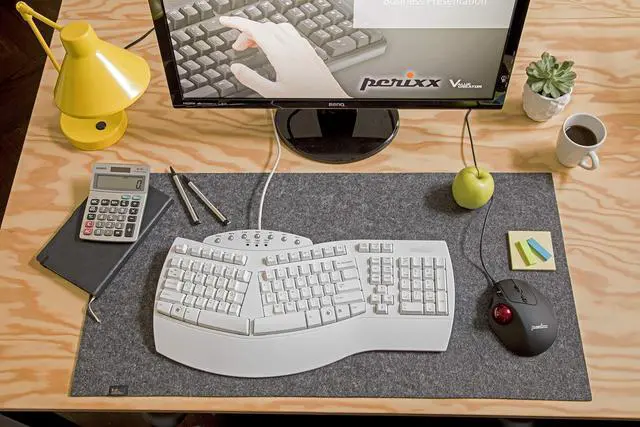 Alt view image 7 of 7 - PERIBOARD-512W Periboard-512 Ergonomic Split Keyboard - Natural Ergonomic Design - White - Bulky Size 19.09"X9.29"X1.73", US English Layout