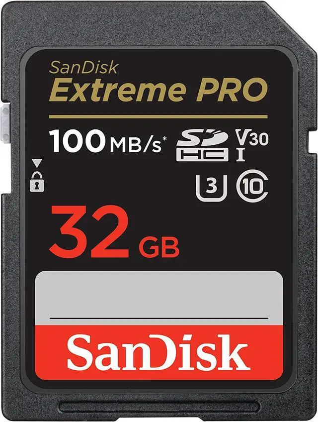 Alt view image 3 of 6 - SanDisk 32GB SD Extreme Pro UHS-I Memory Card Works with Sony Mirrorless Camera ZV-E1 (SDSDXXO-032G-GN4IN) C10 U3 V30 4K UHD Bundle with (1) Everything But Stromboli SDXC Card Reader