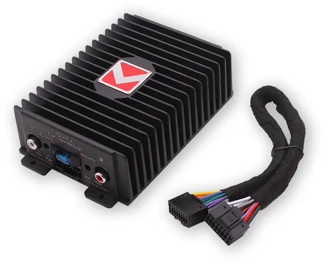 Main image of 4-Channel Full-Range Amplifier, 80Wx4 Audio Modification Power Amplifier Digital Sound Processor Class A/B for Android Car Player