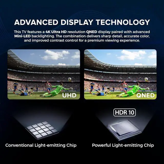 Alt view image 5 of 7 - Titan L100 QNED 65-Inch 4K Smart Outdoor TV, Covered Patio, IP65, HDR10 Pro/HLG, 60Hz Refresh Rate, webOS AI OS, Wi-Fi 5, Dolby Digital, Outdoor TV Cover Included, Slim Bezel, 2-Year Warranty