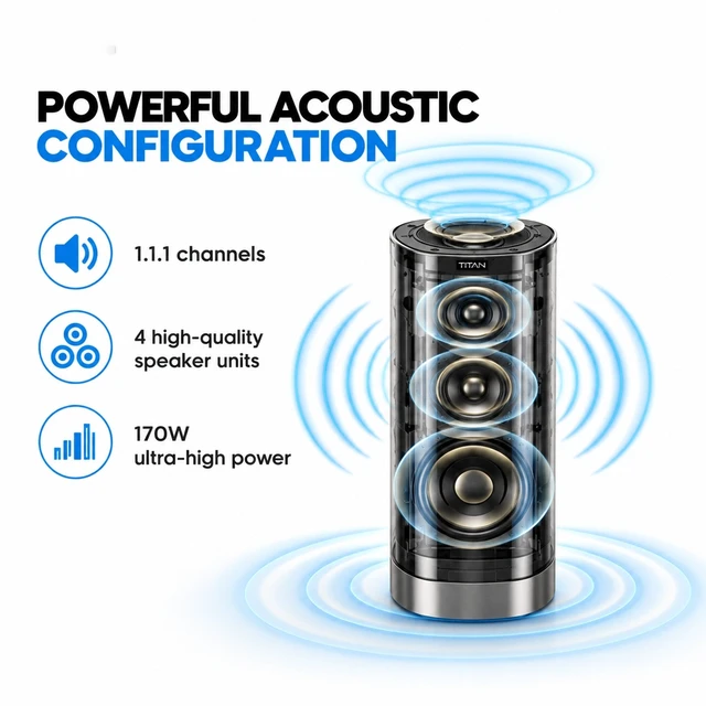 Alt view image 4 of 7 - Titan Weatherproof Z100 Wireless Speaker