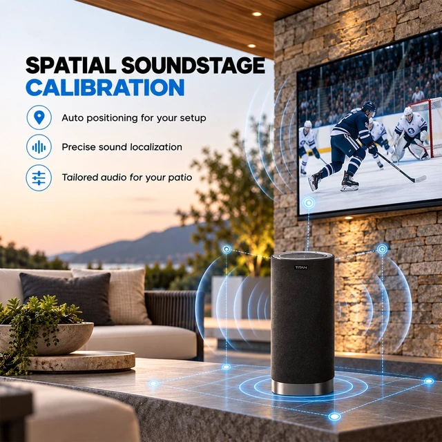 Alt view image 7 of 7 - Titan Weatherproof Z100 Wireless Speaker