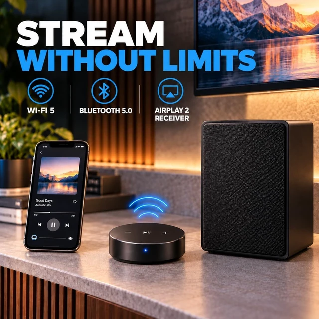 Alt view image 3 of 6 - Titan Weatherproof Mini Audio Streamer