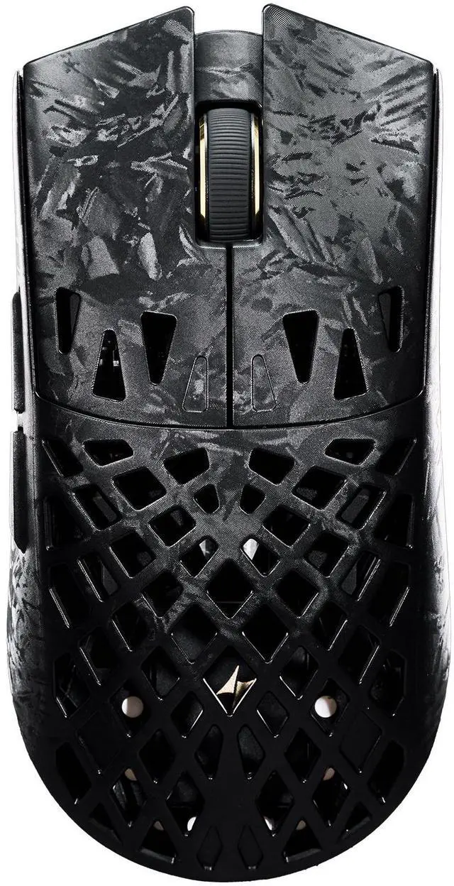 Main image of ATK Blazing Sky Ghost Hollow Wireless Mouse, Bluetooth/Wired Connection, PAW3950 Ultra Sensor, Nordic 54L15, 48g Lightweight, Compatible with Laptop, PC Black