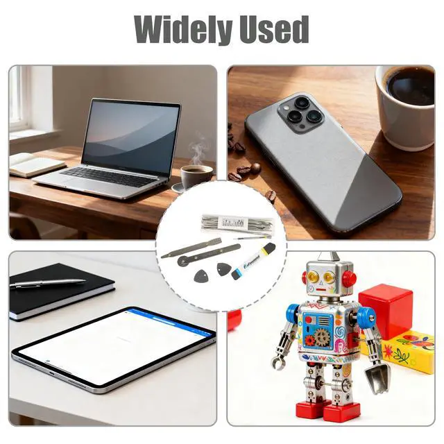 Alt view image 6 of 7 - 14PCS Stainless Electronics Repair Tool Kit,Prying Opening Repair Tool Kit,Small Precision Screwdriver Set,Applicable for Electronics Repairment,Ideal for Techs,Laptop Repair Enthusiasts