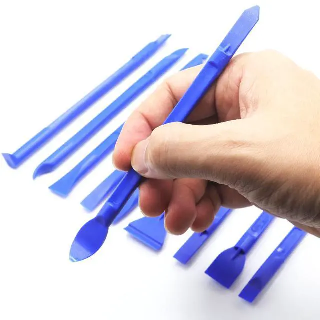 Alt view image 2 of 7 - Antistatic Spudger Plastic Opening Pry Tool Set,Electronics Opening Pry Tool Repair Kit,Prying and Opening Tool for Laptop Tablet iPhone ipad Cell Phone LCD Screen