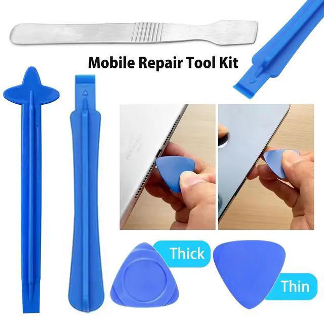 Alt view image 5 of 7 - Haojiaho Spudger Pry Tool Kit 14 Piece Opening Tool, Plastic & Metal Spudger Tool Kit, Ultra-Thin Prying & Open Tool for Phone, Laptop, Pad, Cell Phone, Tablet, Computer, Electronics Repair
