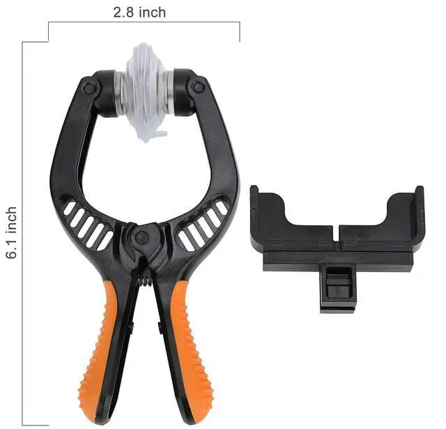 Alt view image 2 of 6 - Screen Opening Tool 2 PCS Opening Pliers Cellphone Suction Cup Screen Repair Kit for Mobile Phone Tablet Laptop