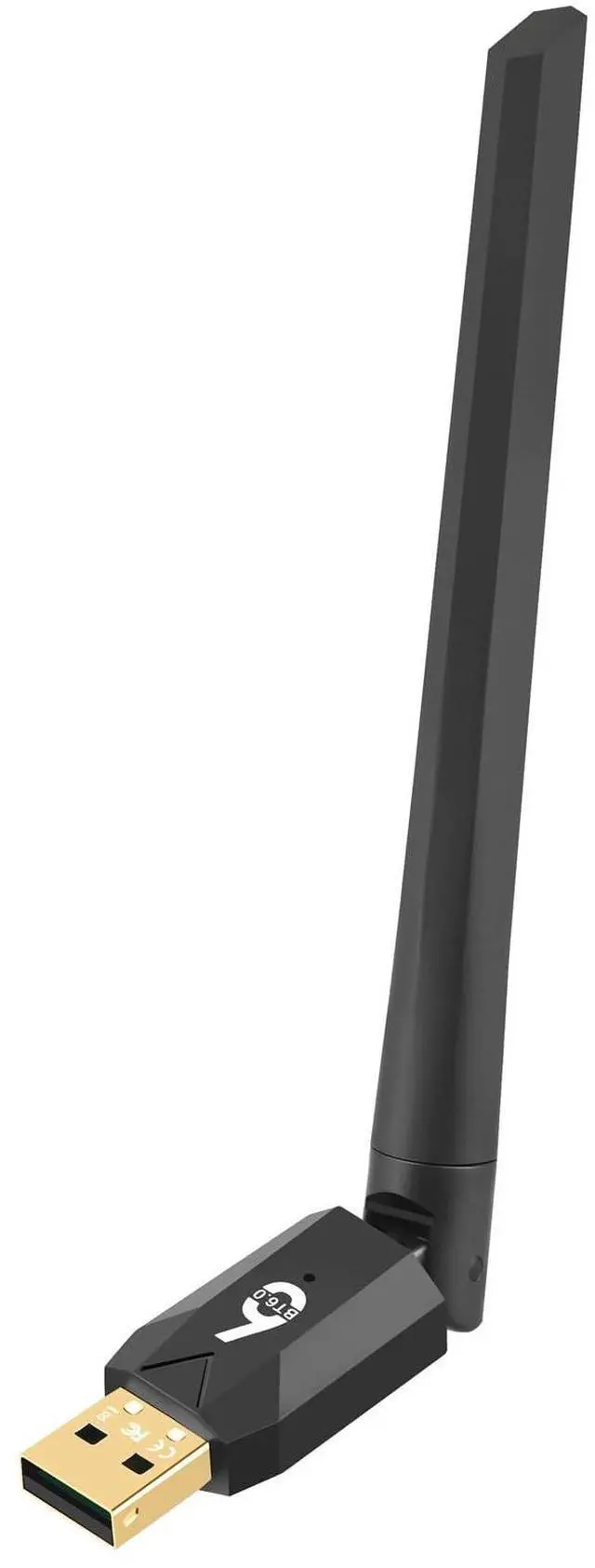 Main image of Gallasys Bluetooth 6.0 Adapter for PC, Long Range 5dBi 150M USB Bluetooth Dongle Receiver, Plug and Play, for Headphones, Keyboard, Mouse, Game Controller, Speaker, Laptop/Desktop Windows 11/10/8.1/7