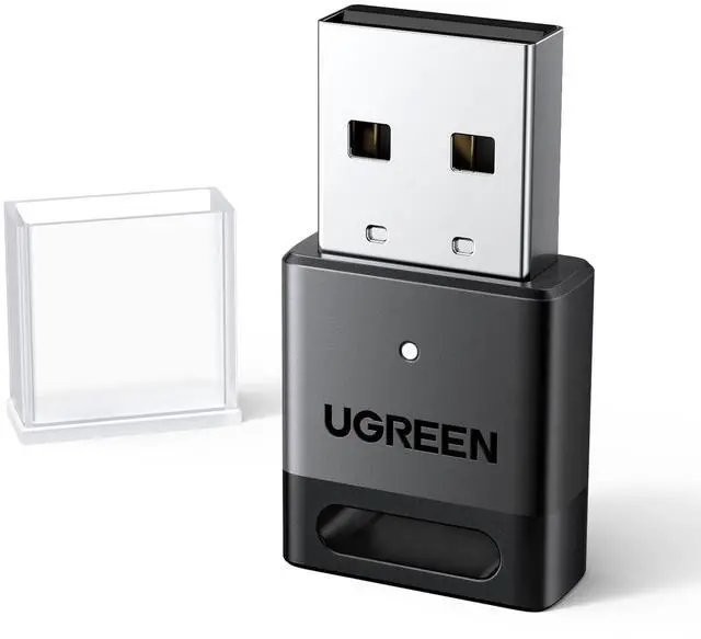 Main image of UGREEN USB Bluetooth Adapter for PC Bluetooth 5.4 Dongle Receiver EDR & BLE, Plug & Play Supports Windows 11/10/8.1, for Desktop, Laptop, Headphone,Keyboard,Mouse, Speakers,Printer