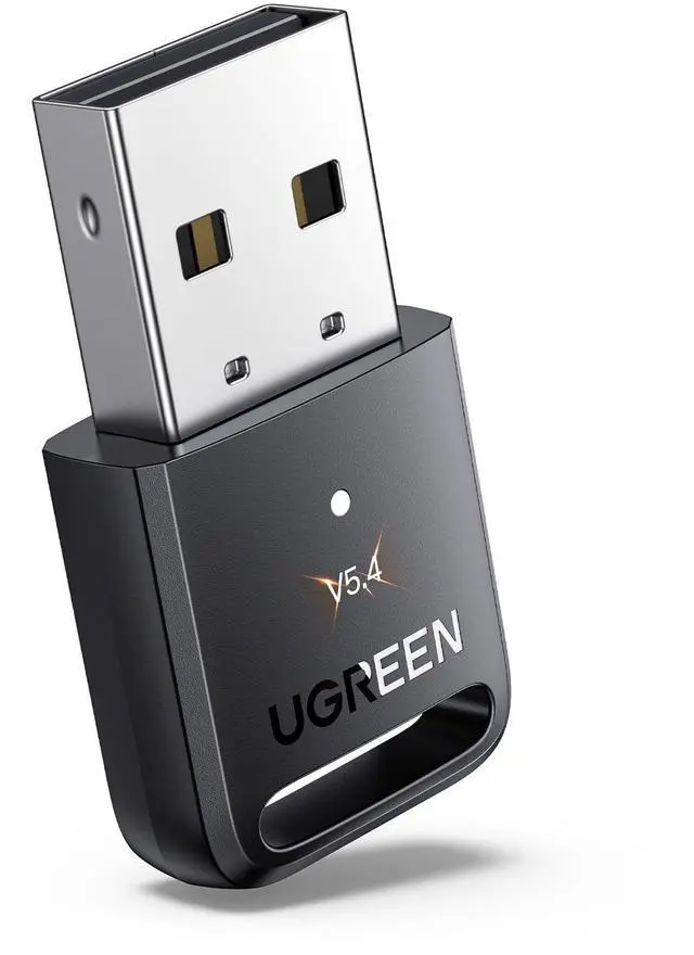 Main image of UGREEN USB Bluetooth Adapter 5.4 for PC, Plug & Play for Windows 11/10/8.1, Bluetooth Receiver & Transmitter for Keyboard/Mouse/Headphone/Speakers
