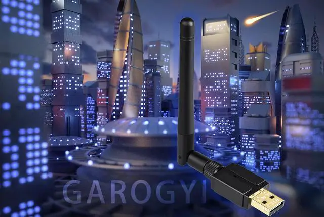 Alt view image 7 of 7 - GAROGYI Super Long Range Bluetooth 5.3 Pro USB Adapter for PC Supports Windows 11/10 Plug and Play,5.3+EDR Bluetooth Wireless for Desktop,Laptop,Printer,Keyboard,Mouse,Headsets,Speakers(BT 5.3 Class1)
