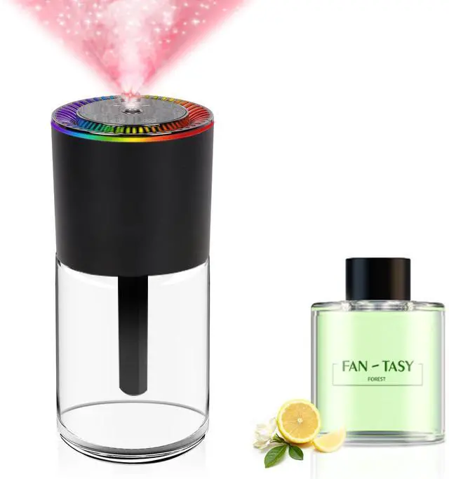 Main image of All-New, Smart Car Air Freshener Diffuser 160ml Large Capacity for 6 Months, Real-Time Monitoring, 90-Day Battery Life, 3 Modes, 7-Color with Starry Ceiling, for Car, Bedroom and Office.(FOREST)