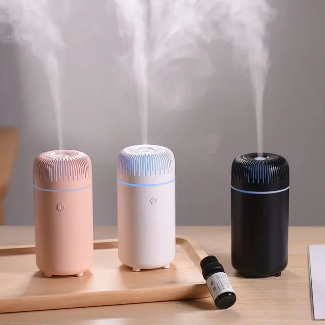 Alt view image 7 of 7 - Car Diffuser Humidifier USB Aromatherapy Essential Oil Air Freshener USB Cool Mist Mini Portable Diffuser for Car Home Office Bedroom (Pink)