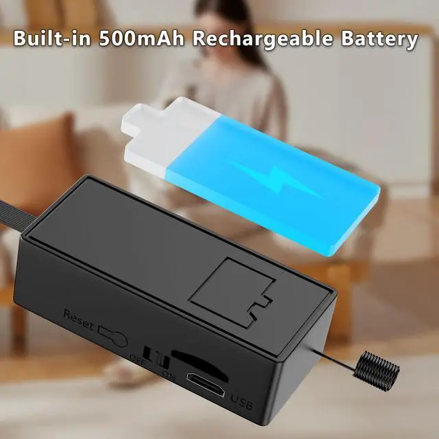 Alt view image 5 of 6 - DuboCam Mini Camera DIY Module - Full HD 1080P Tiny Video Cameras - Small Security Cam for Home & Nanny Use - No WiFi Needed