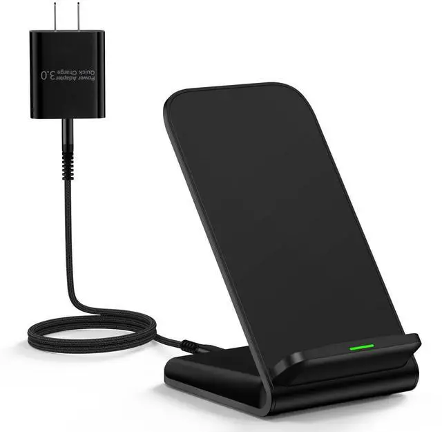 Main image of Samsung Wireless Charger Fast Charging Stand Wireless Android Desk Phone Charger Pad 15W for Samsung Galaxy S25 FE S24 S25 Ultra Plus S24FE S23FE S22 S21, Pixel 10 9, iPhone 17 16, with 18W Adapter