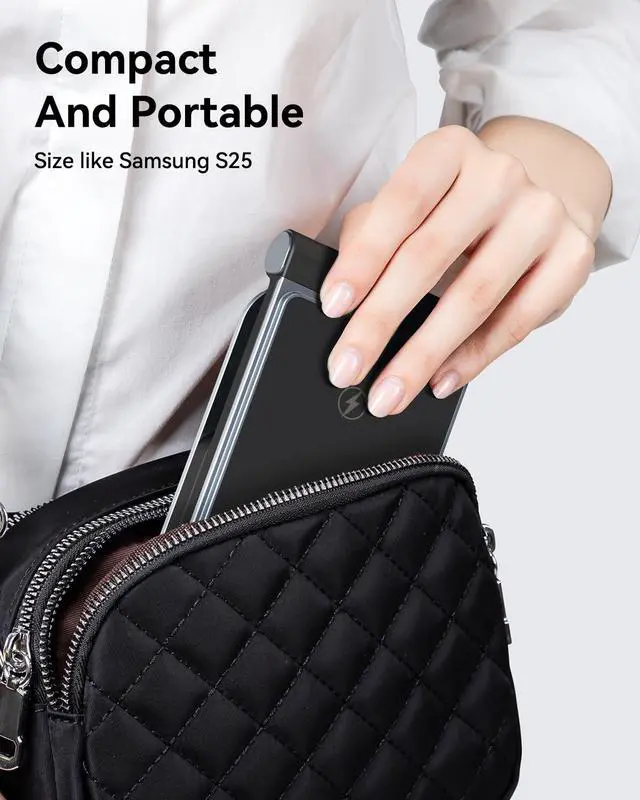 Alt view image 4 of 7 - Wireless Charger for Samsung 3 in 1 Wireless Charging Station Foldable Wireless Charger Stand for Samsung S25 Ultra S24 S23 S22 Z Flip Z Fold 7 6 5 4 3 for Galaxy Watch 8/7/6/5/4/ Galaxy Buds