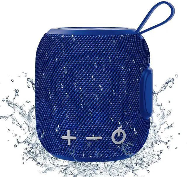 Main image of FIGMASU Portable Bluetooeh Speaker Wireless Mini IPX7 Waterproof Speaker 24H Playtime 360° Stereo Surround Sound Bass Small Speakers for Outdoor Travel(Blue)