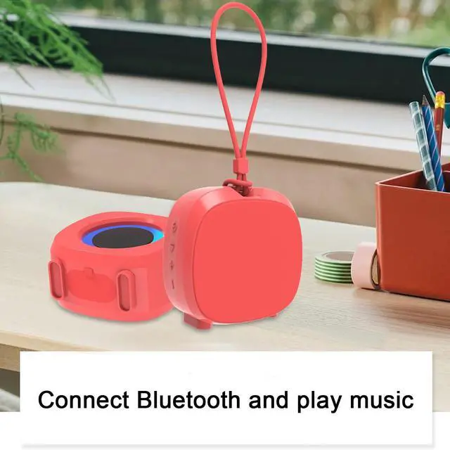 Alt view image 3 of 7 - Bluetooth Speaker Portable Media Players Clear Loud Stereo Sound Deep Bass Wireless Speaker With Lights TWS IPX5 Waterproof Small Speakers Long Playtime for Home/Party/Outdoor/Beach Electronic Gadgets