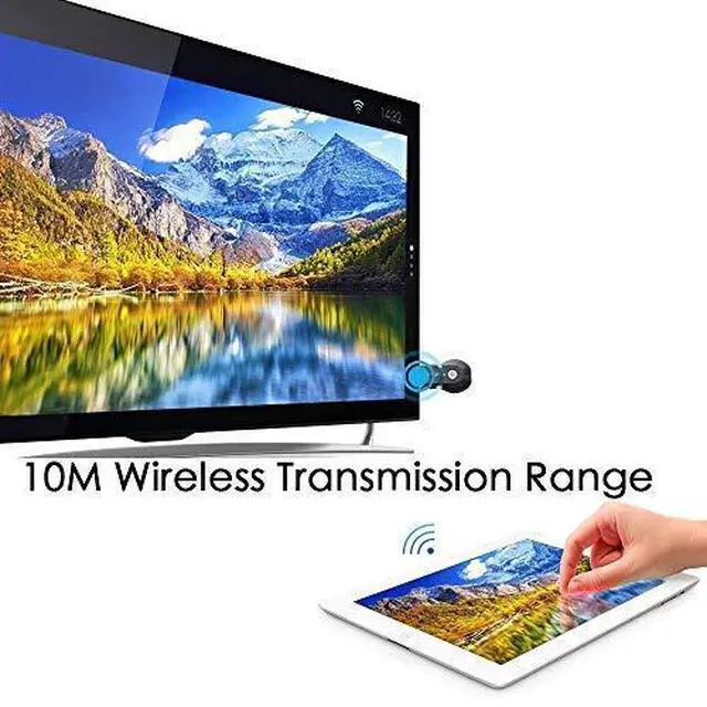 Alt view image 5 of 7 - SmartSee Anycast HD Wireless Display Adapter WiFi 1080P Mobile Screen Mirroring Receiver Dongle for iPhone Mac iOS Android to TV Projector Support Miracast Airplay DLNA