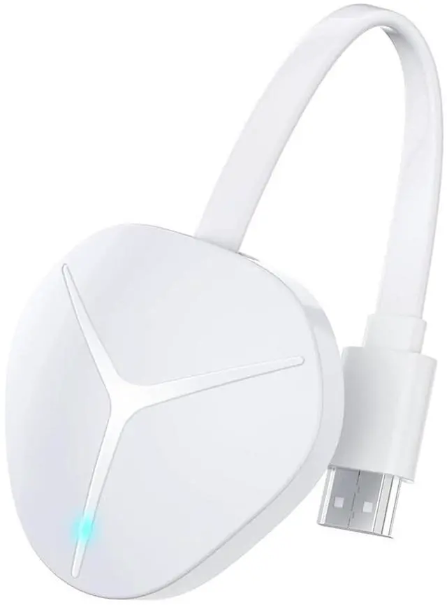 Main image of 4K Wireless HDMI Display Adapter, Screen Mirroring Dongle for i-Phone, i-Pad, Android, Windows, Laptop to HDTV/Projector/Monitor, Support Airplay, Miracast for Casting Video & Audio, White