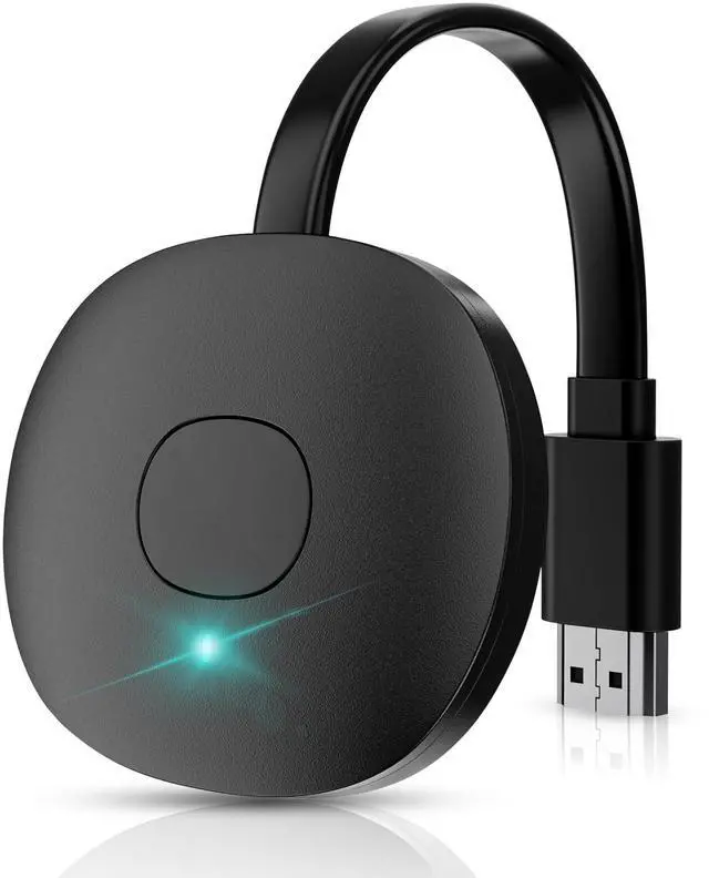 Main image of Wireless HDMI Display Dongle Adapter 4K - Mirror Screen Receiver Stream Audio/Video from i-Phone/Pad/Mac/Android/Win Laptop to TV/Projector/Monitor, Support Miracast/Airplay/DLNA