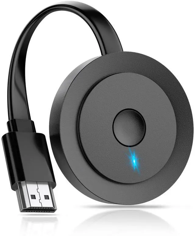 Main image of 4K Wireless HDMI Display Adapter, Screen Mirroring Receiver for i-Phone, i-Pad, Android, Tablet, Laptop, Windows to HDTV/Monitor/Projector, HD Casting Video/Audio, Support AirPlay, Miracast, DLNA