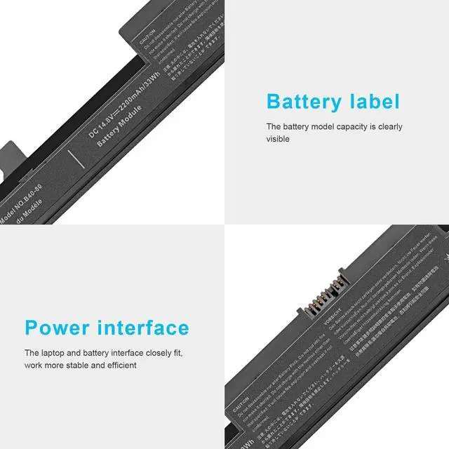 Alt view image 3 of 7 - Premium purchase of L13L4A01 L12S4E55 laptop batteries suitable for N40 N50 M4400 V4400 Eraser B40 B50 B50-30 Touch B50-45 B50-70, IdeaPad N40 N40-30 N40-45 N40-70 V4 M4450.