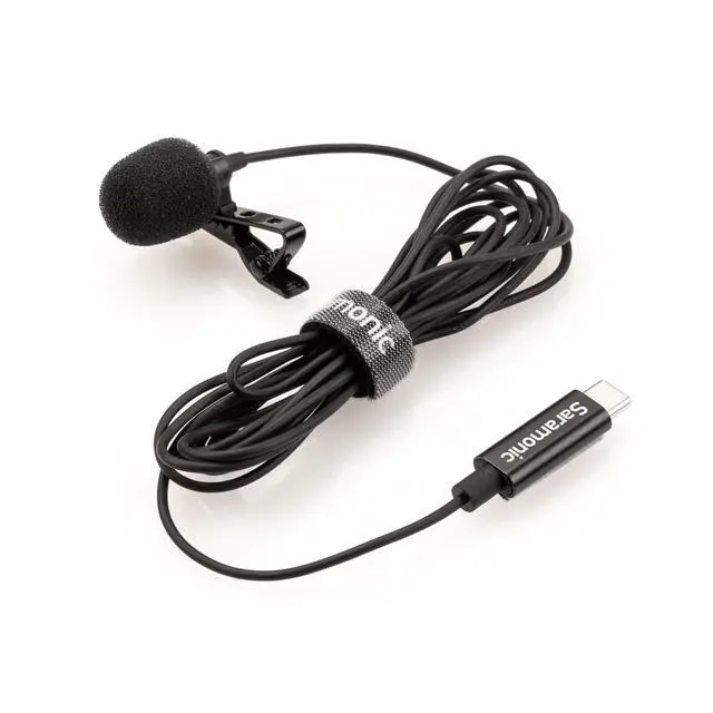 Alt view image 7 of 7 - LavMicro-U USB C Lavalier Microphone for iPhone 15, iPad, Android, Omnidirectional Condenser Lapel Mic for Vlogging, Interviews, YouTube, TikTok