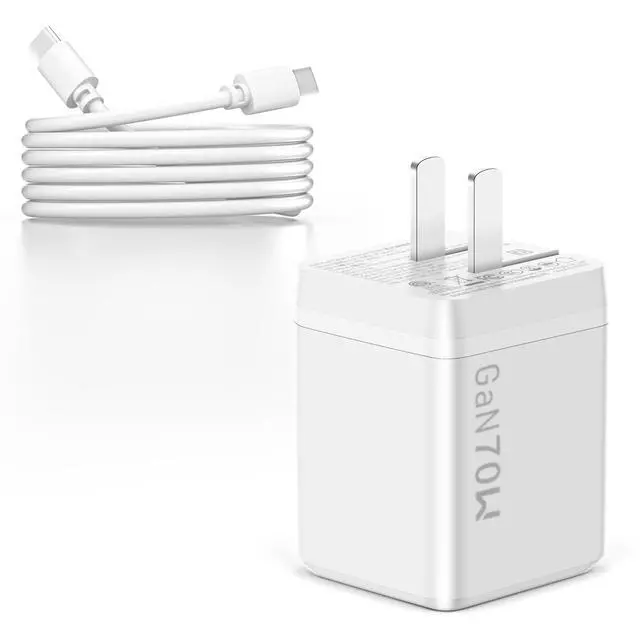 Alt view image 6 of 6 - 70W 65W USB C Fast Charger Compatible with Nintendo Switch 2 Charger/Nintendo Switch/Steam Deck/Deck OLED/ROG Ally/Lite/OLED Adapter