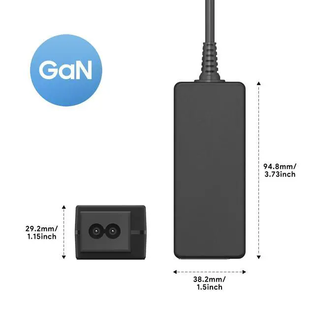 Alt view image 3 of 7 - 65W USB Type C Charger for Goal Zero Sherpa 100AC,Nintendo Switch 2,Square Terminal SWD4-01 SPD2-01 SPD2-01-A A-SKU-0584-A5 Contactless Magstripe Chip Reader,Peloton Bike+ Plus PL-02 Power Adapter