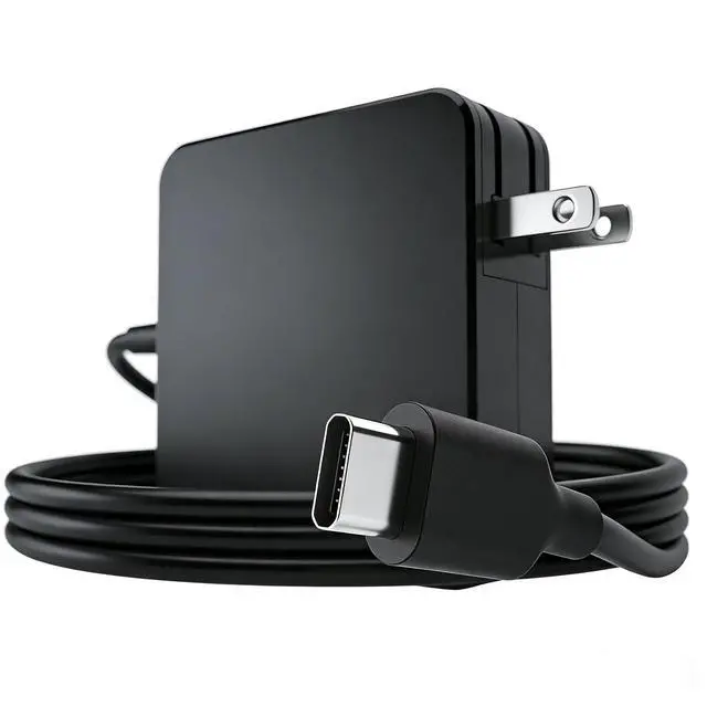 Main image of 65W USB C Laptop Charger Compatible with Asus ROG Ally X Z1 Extreme Xbox Ally,Nintendo Switch 2,AYANEO Pocket S Mini Gaming Handheld,LG gram 17 16 15 14 Power AC Adapter