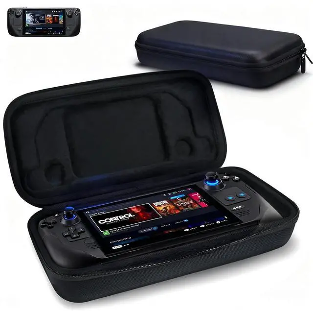Main image of Carrying Case Compatible with Steam Deck/Steam Deck OLED, Protective Hard Shell Travel Case for Steam Deck Console & Accessories