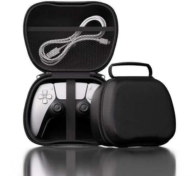 Main image of 1PACK Universal Game Controller Protective Case - Travel Storage Compatible with Xbox One, Xbox Series X/S, PS4, PS5, and Nintendo Switch Controllers - sturdy Carrying Case AA-B (Black)