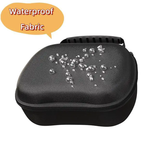 Alt view image 4 of 7 - 1PACK Universal Game Controller Protective Case - Travel Storage Compatible with Xbox One, Xbox Series X/S, PS4, PS5, and Nintendo Switch Controllers - sturdy Carrying Case AA-B (Black)