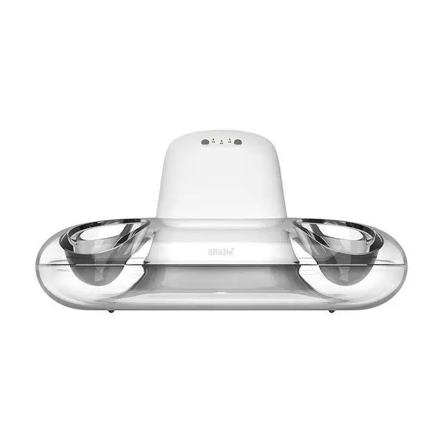 Alt view image 3 of 7 - Dual Charging Dock for Xbox Wireless Controllers, Xbox Charging Station with Magnetic Secure Charging for Series X|S & One Controller (White)