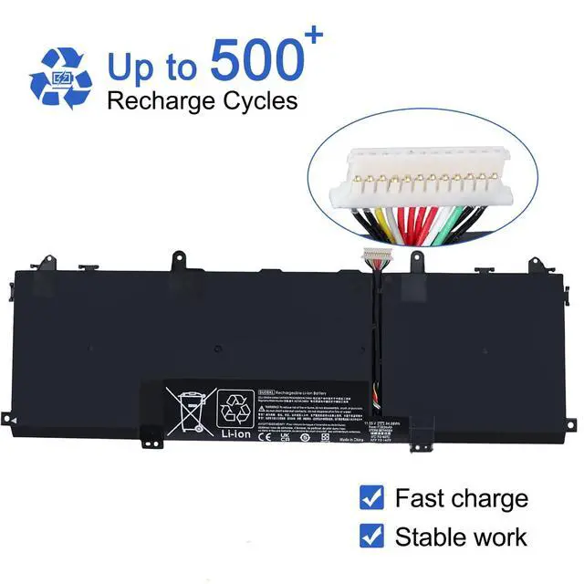 Alt view image 5 of 6 - SU06XL 84.08Wh L29184-005 Laptop Battery Compatible with HP Spectre X360 15-DF0XXX 15T-DF100 15-DF0013DX 15-DF0043DX 15-DF0070NR 15-DF0033DX 15-DF1033DX 15-DF1043DX Series L29048-271 HSTNN-DB8W 11.55V