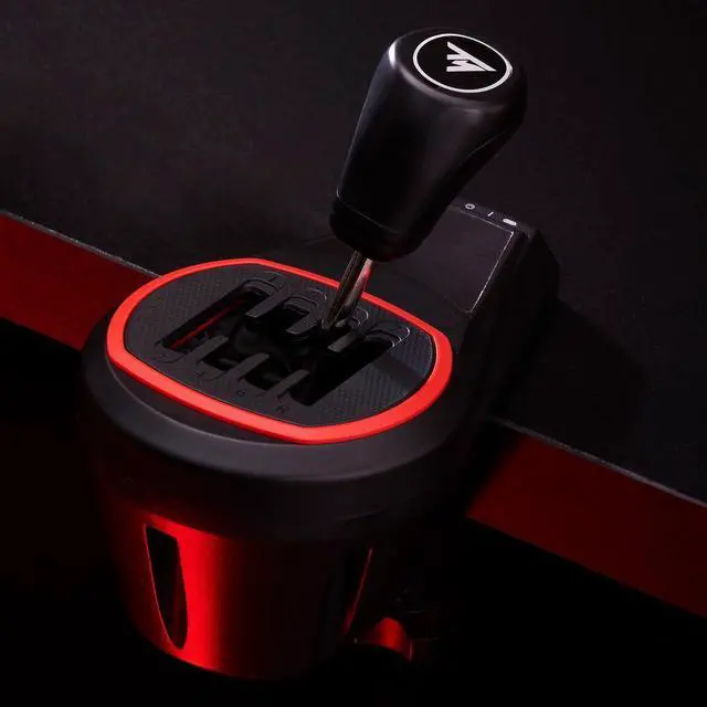 Alt view image 4 of 7 - TH8S Shifter Add-On for PS5, PS4, Xbox Series X|S, One, and PC Sim Racing Gear with H-Pattern Shifter Plate, Compatible with Racing Wheels and Driving Simulator Sets