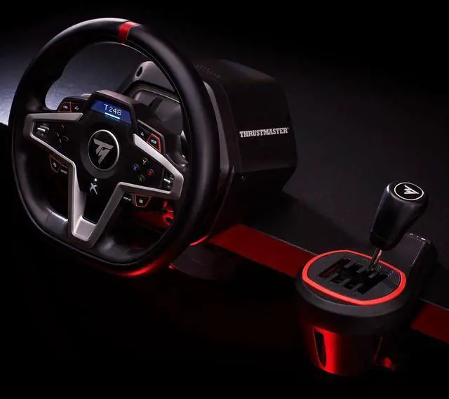 Alt view image 5 of 7 - TH8S Shifter Add-On for PS5, PS4, Xbox Series X|S, One, and PC Sim Racing Gear with H-Pattern Shifter Plate, Compatible with Racing Wheels and Driving Simulator Sets