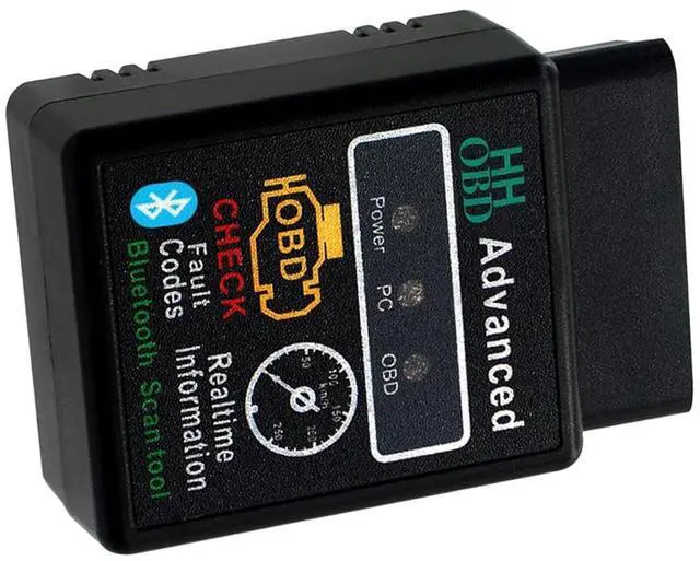 Main image of Car OBD2 Bluetooth Diagnostic Tool, Wireless Reset and Clear Fault Codes Device, OBDII Engine Light Eliminates Scanner with Exclusive App, Universal for iOS & Android & Windows (Black)