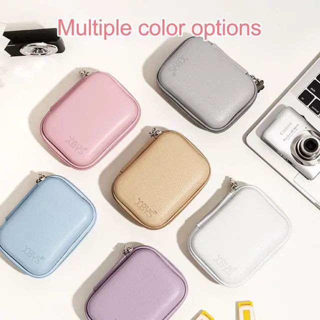 Alt view image 7 of 7 - Digital Camera Case Compatible With KODAK PIXPRO FZ45 FZ55/ for CAMKORY DC403 FHD 1080P Digital Point and Shoot Vlogging/SD Card, Travel Carry Cases Bag (Sky blue)