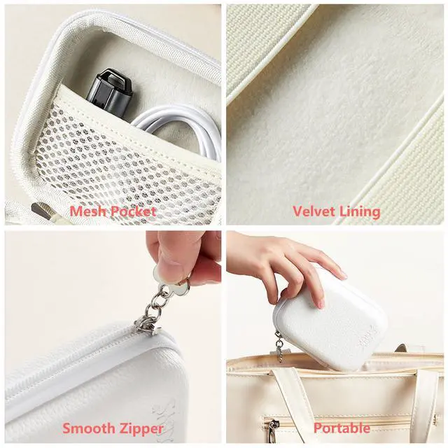 Alt view image 6 of 7 - Digital Camera Case Compatible With KODAK PIXPRO FZ45 FZ55/ for CAMKORY DC403 FHD 1080P Digital Point and Shoot Vlogging/SD Card, Travel Carry Cases Bag (Sky blue)