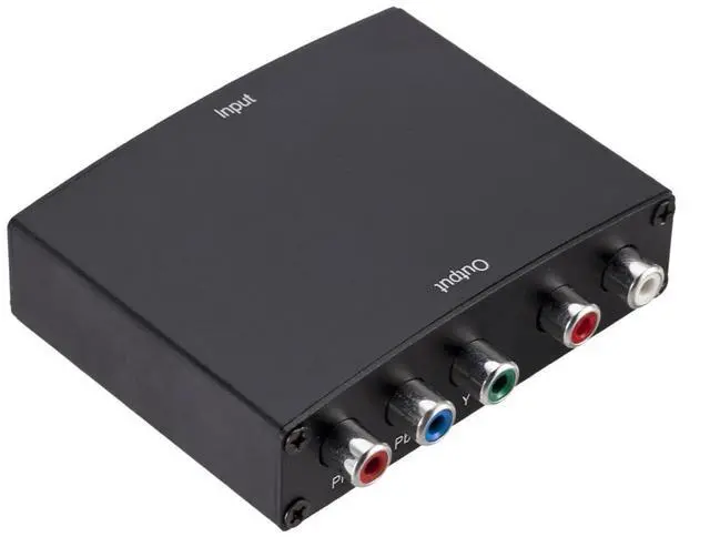 Main image of HDMI to Component Converter,HDMI to 1080P YPbPr 5RCA RGB + R/L Video Audio Adapter, Support Apple TV, PS5, Roku, Xbox, Fire Stick, DVD Players to HDTV and Projector