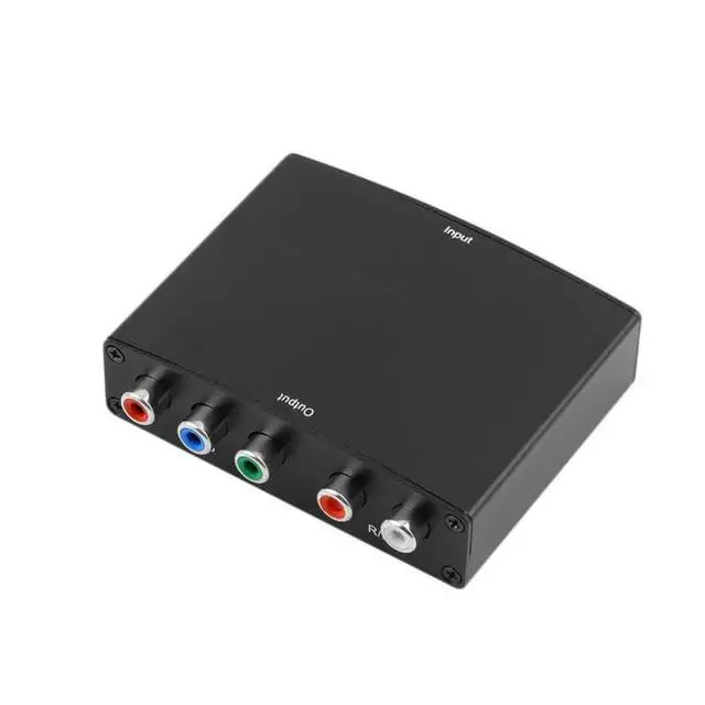 Alt view image 2 of 5 - HDMI to Component Converter,HDMI to 1080P YPbPr 5RCA RGB + R/L Video Audio Adapter, Support Apple TV, PS5, Roku, Xbox, Fire Stick, DVD Players to HDTV and Projector