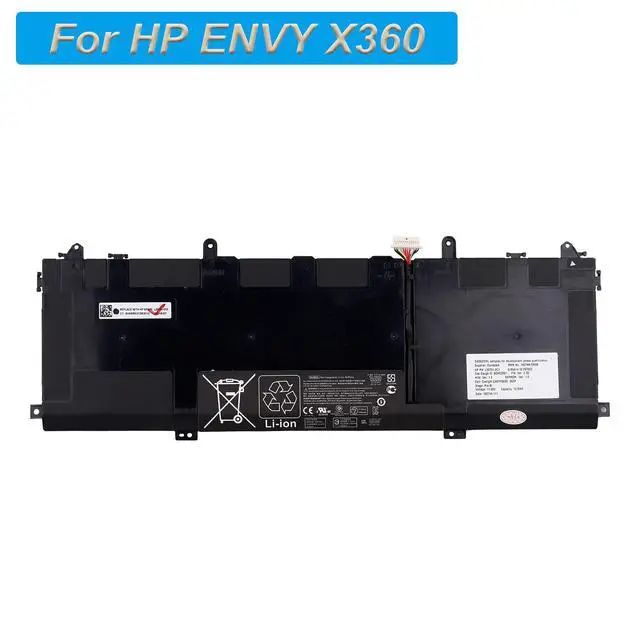 Alt view image 2 of 4 - Replacement Battery SU06XL Compatible with HP Spectre X360 15 Series 15-DF HSTNN-DB8W L29048-271 Battery