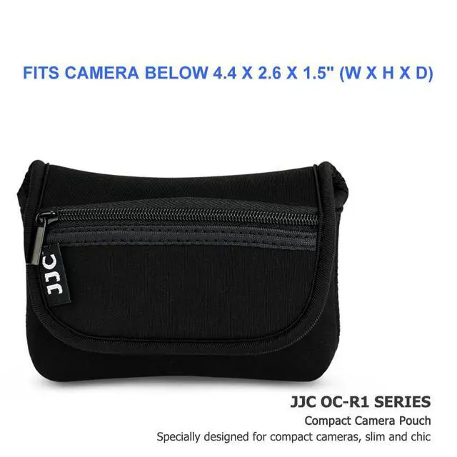 Alt view image 2 of 6 - JJC Compact Camera Case Travel Pouch Sleeve for Canon G7X G9X G5X SX740 SX620 Sony ZV-1 II ZV1 ZV-1F ZV1F RX100 VII VI VA IV Olympus TG-7 TG-6 TG-5 TG-4 Fuji XP140 XP130 XP90 Ricoh GR IV III II & More