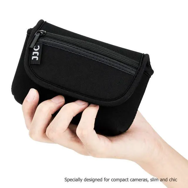 Alt view image 6 of 6 - JJC Compact Camera Case Travel Pouch Sleeve for Canon G7X G9X G5X SX740 SX620 Sony ZV-1 II ZV1 ZV-1F ZV1F RX100 VII VI VA IV Olympus TG-7 TG-6 TG-5 TG-4 Fuji XP140 XP130 XP90 Ricoh GR IV III II & More