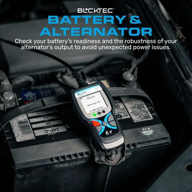 Alt view image 4 of 7 - BLCKTEC 420 Bluetooth OBD2 Scanner Diagnostic Tool - Vehicle Code Reader for Car - Clears Check Engine Light - Comes with Premium OBD App On IOS & Android - Works For All Cars 1996 & Newer